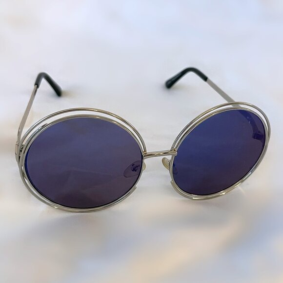 *RARE* 70s vintage blue sunglasses